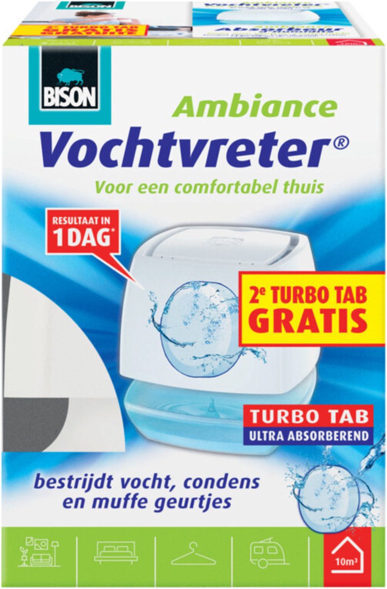Bison Feuchtigkeitsabsorber Ambiance 100g weiß + 2. Nachfüllung