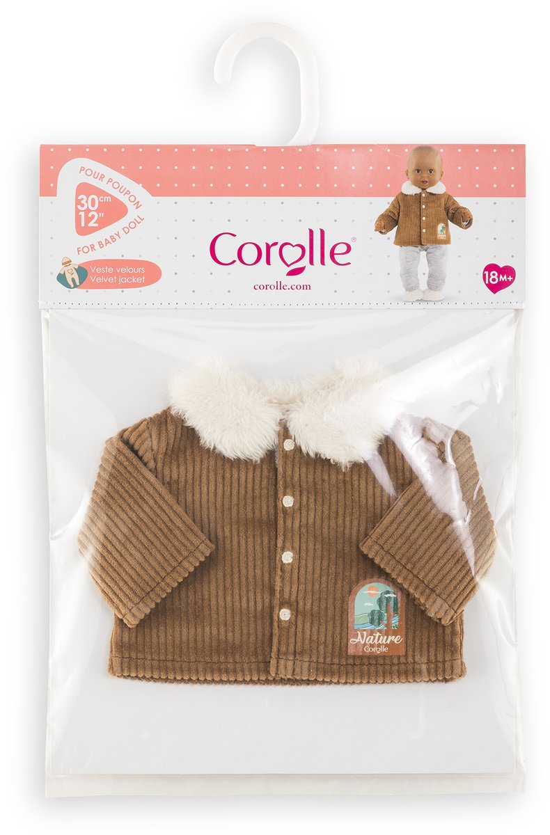 Corolle Samtjacke kleiner Entdecker – 30 cm