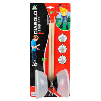 Diabolo groß transparent