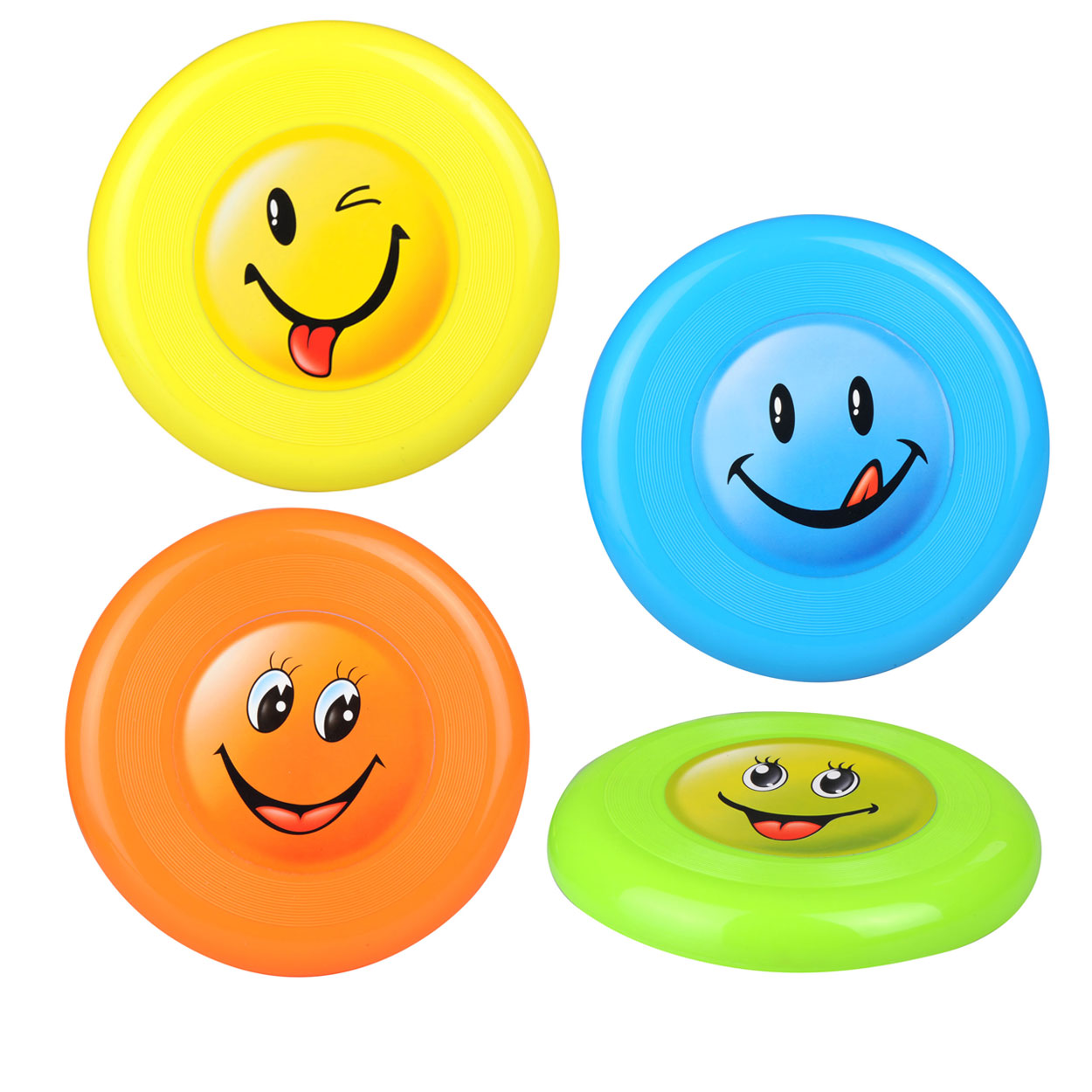 Frisbee mit Smiley-Gesicht
