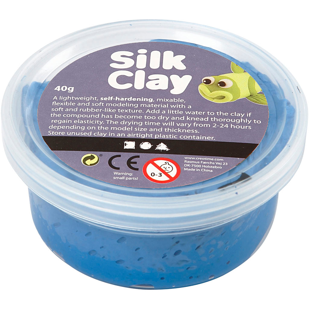 Seidenton - Blau, 40gr.