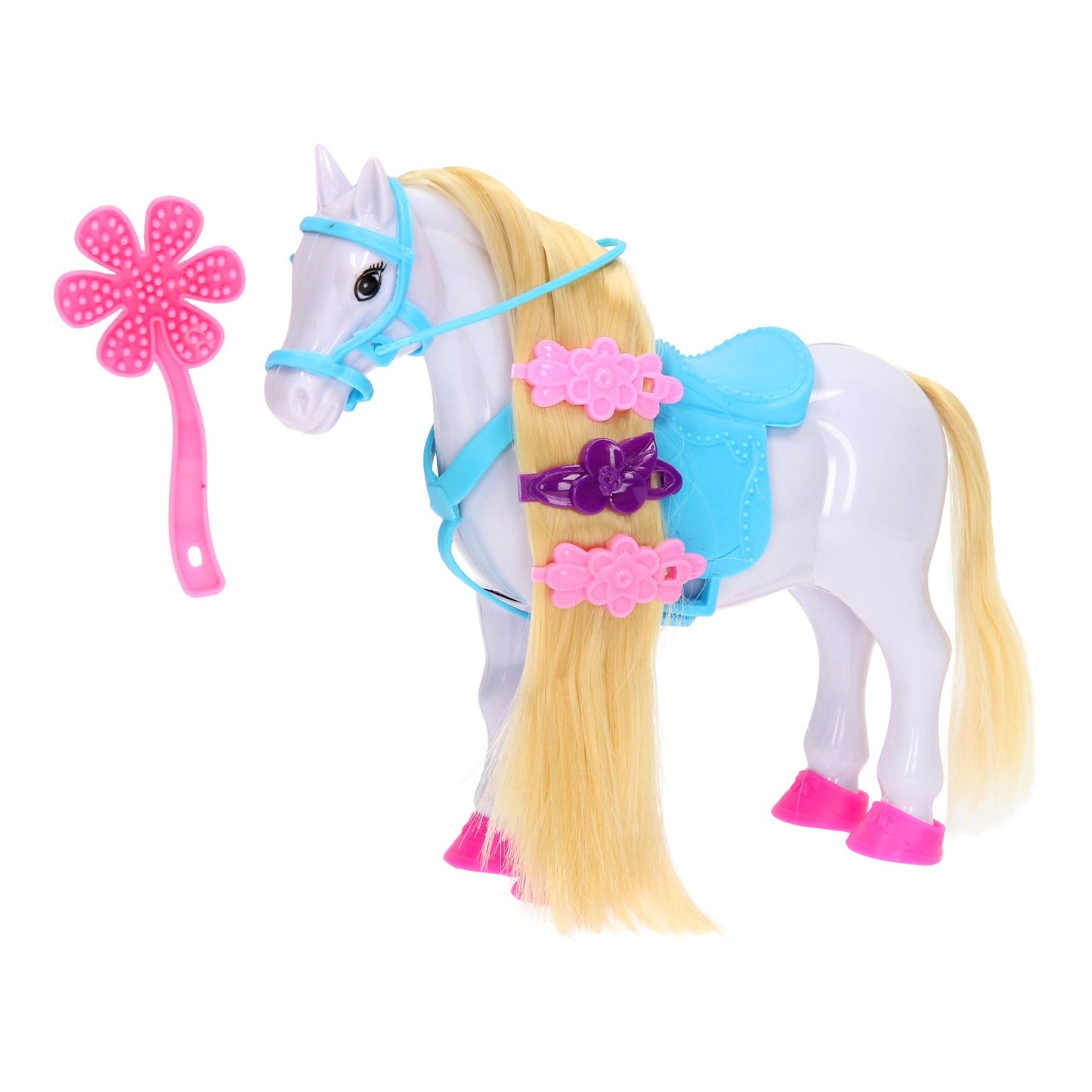 Spielen Sie Pferd mit Accessoires