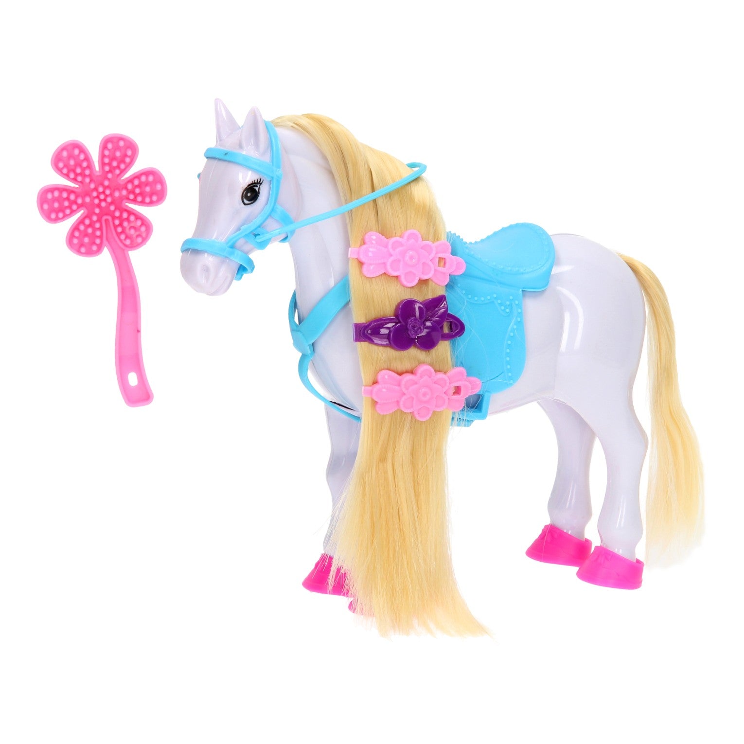 Spielen Sie Pferd mit Accessoires