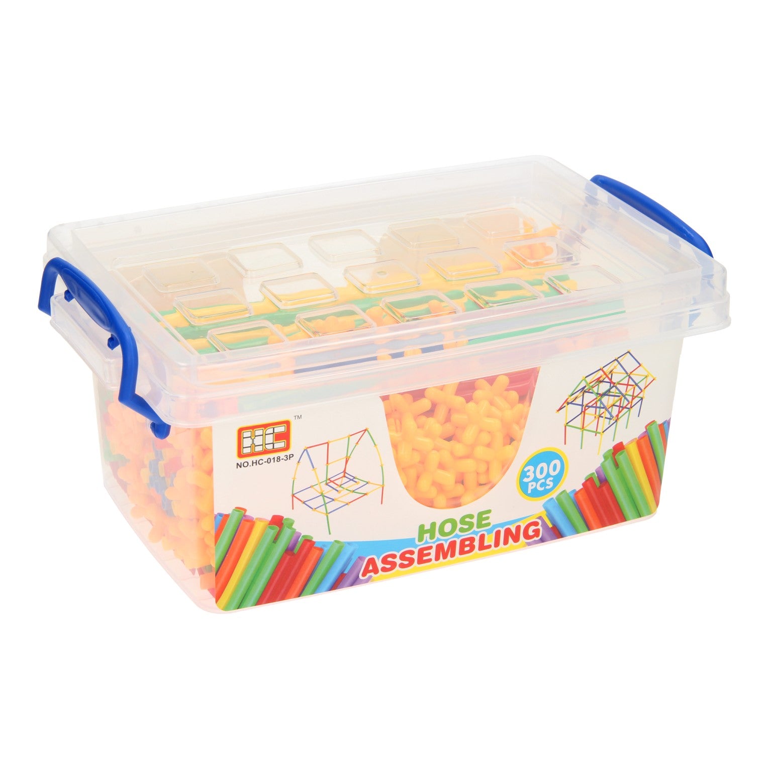 Bouwietjes in Storage Box, 300st