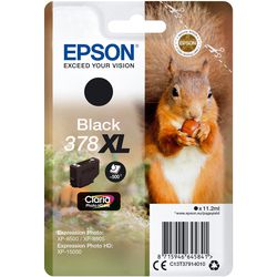 Epson Singlepack Black 378XL Claria Foto HD -Tinte