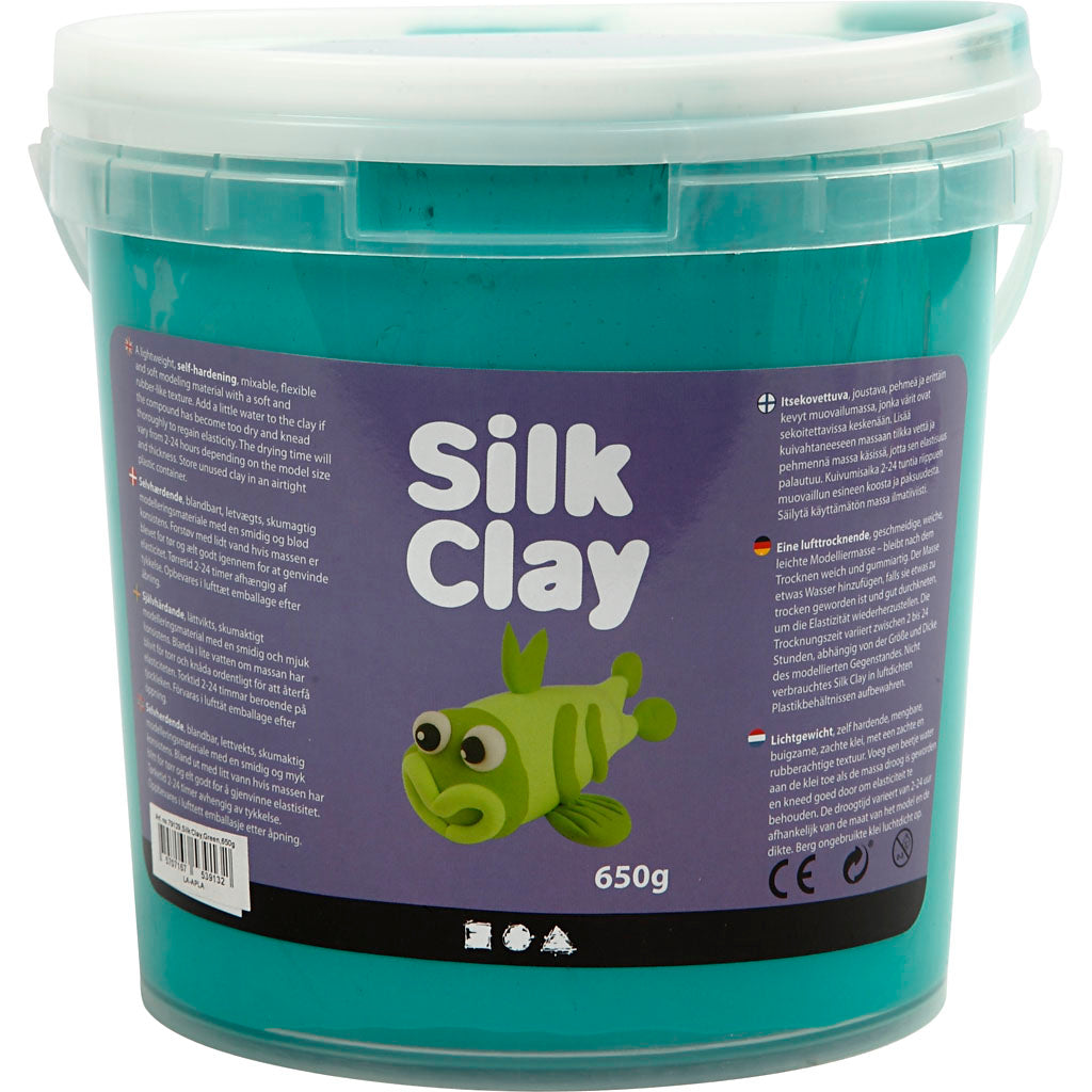 Silk Clay®, grün, 650 gr 1 Eimer