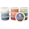 Seidenton, Pastellfarben, 10dlg.