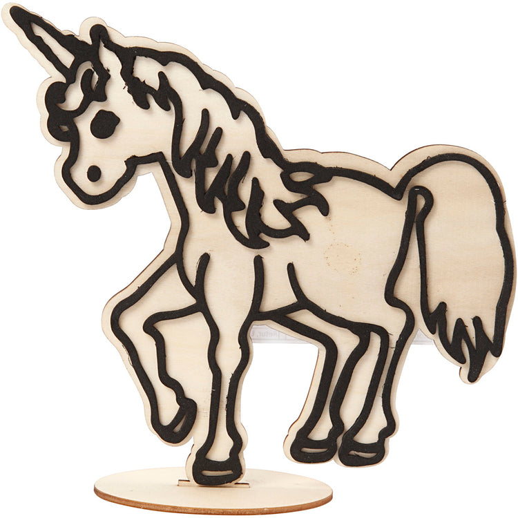 Creativ Company Dekofigur, Einhorn, H: 19 cm, 1 Stück
