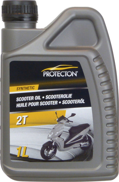 Protecton 2t Motorenöl – synthetisch – für flüssigkeitsgekühlte 2-Takt-Motoren – hervorragende Schmierung – starke Reinigungswirkung – mischbar mit allen Benzinarten – 1 Liter