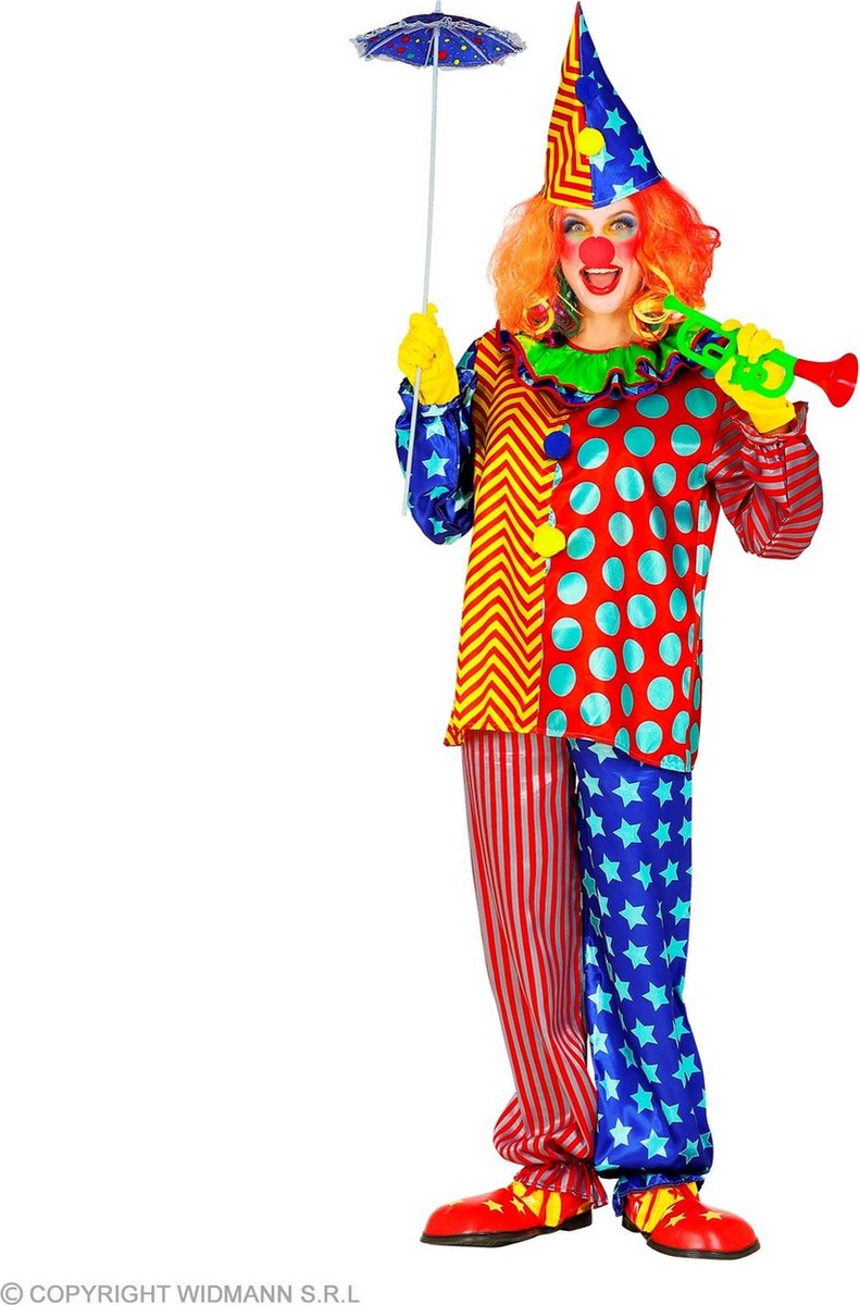 Widmann urkomisches, verrücktes Clownkostüm