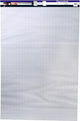 Kangaro Flipchart-Block – blanko Raute – 65 x 100 cm – mit Mikroperforation – 50 Blatt – doppelseitig – 65100