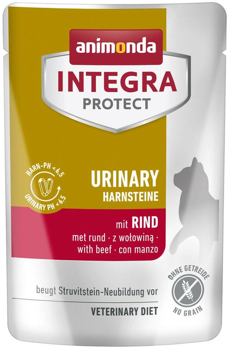 Animonda integra Protect Harn 1x85g – Rind