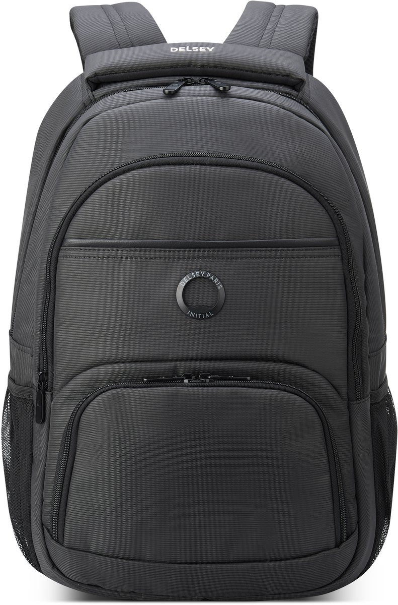 Delsey Element Rucksack Aviator – 21l – Laptop-Rucksack 15 Zoll – USB-Anschluss – RFID – Graphit