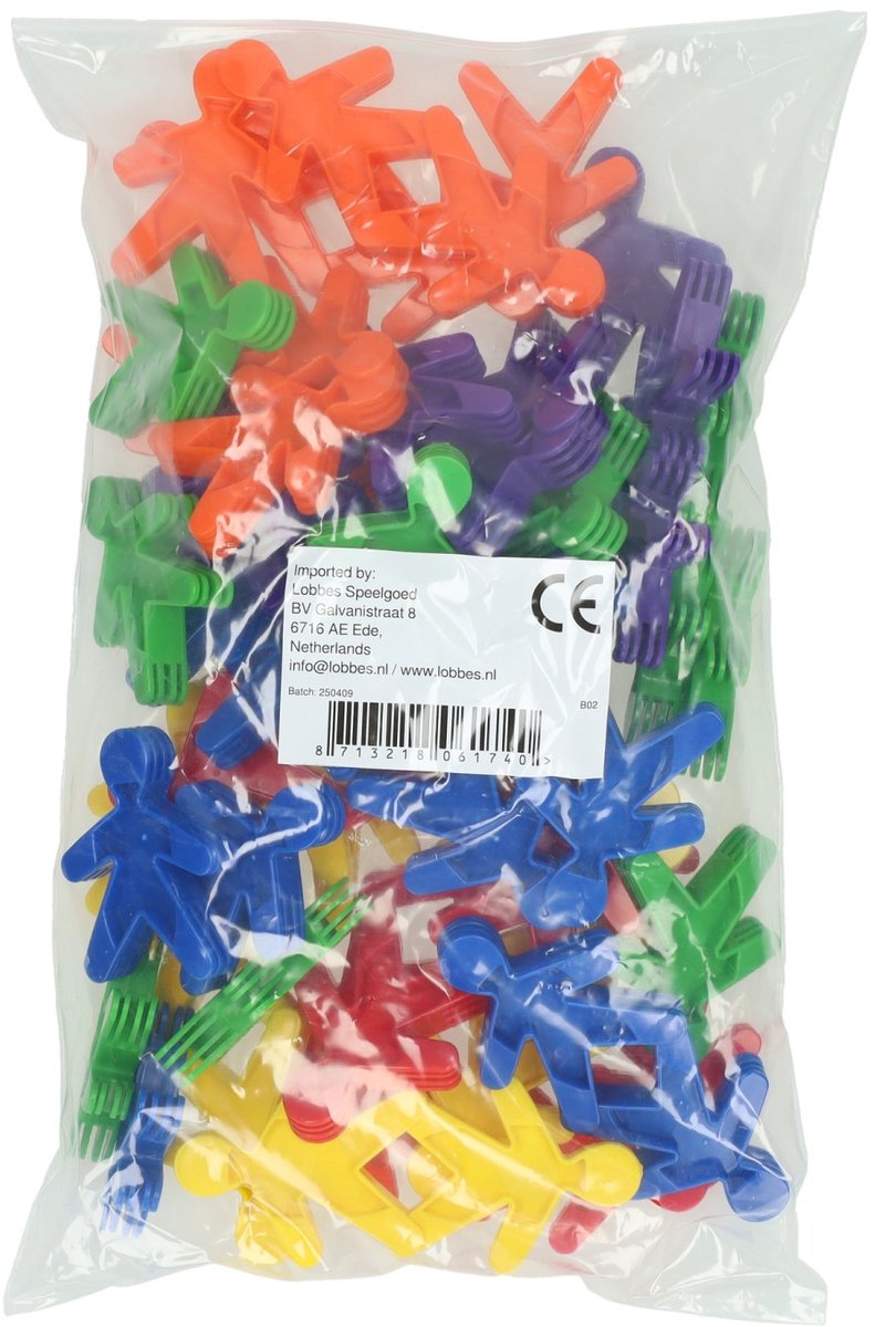 Lebkuchenmann-Baukasten – 60 Teile