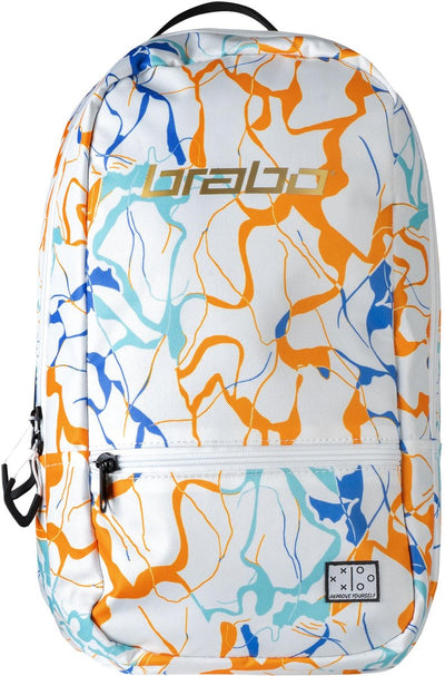 Brabo - Rucksack Fun Marble White - Hockeyrucksack - Weiß