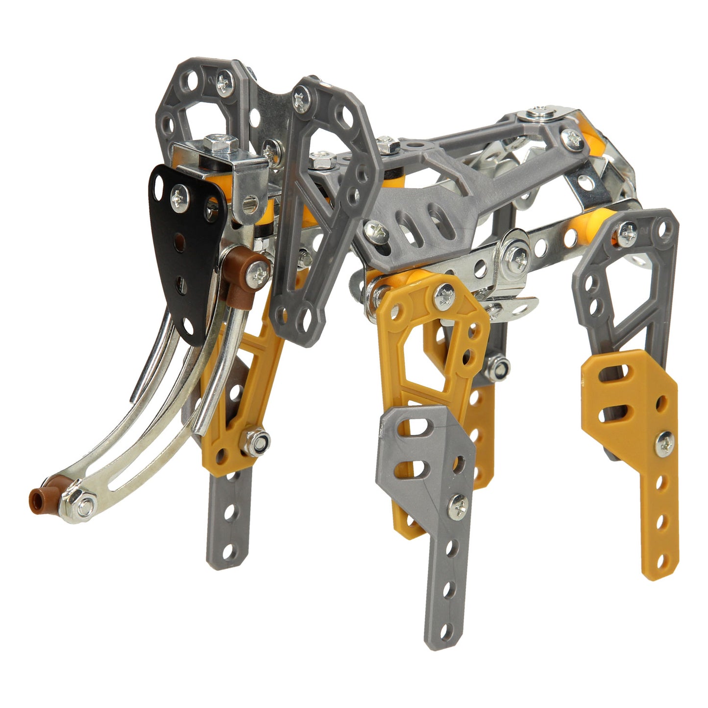 Bausatz Elefant aus Metall, 136 Teile.