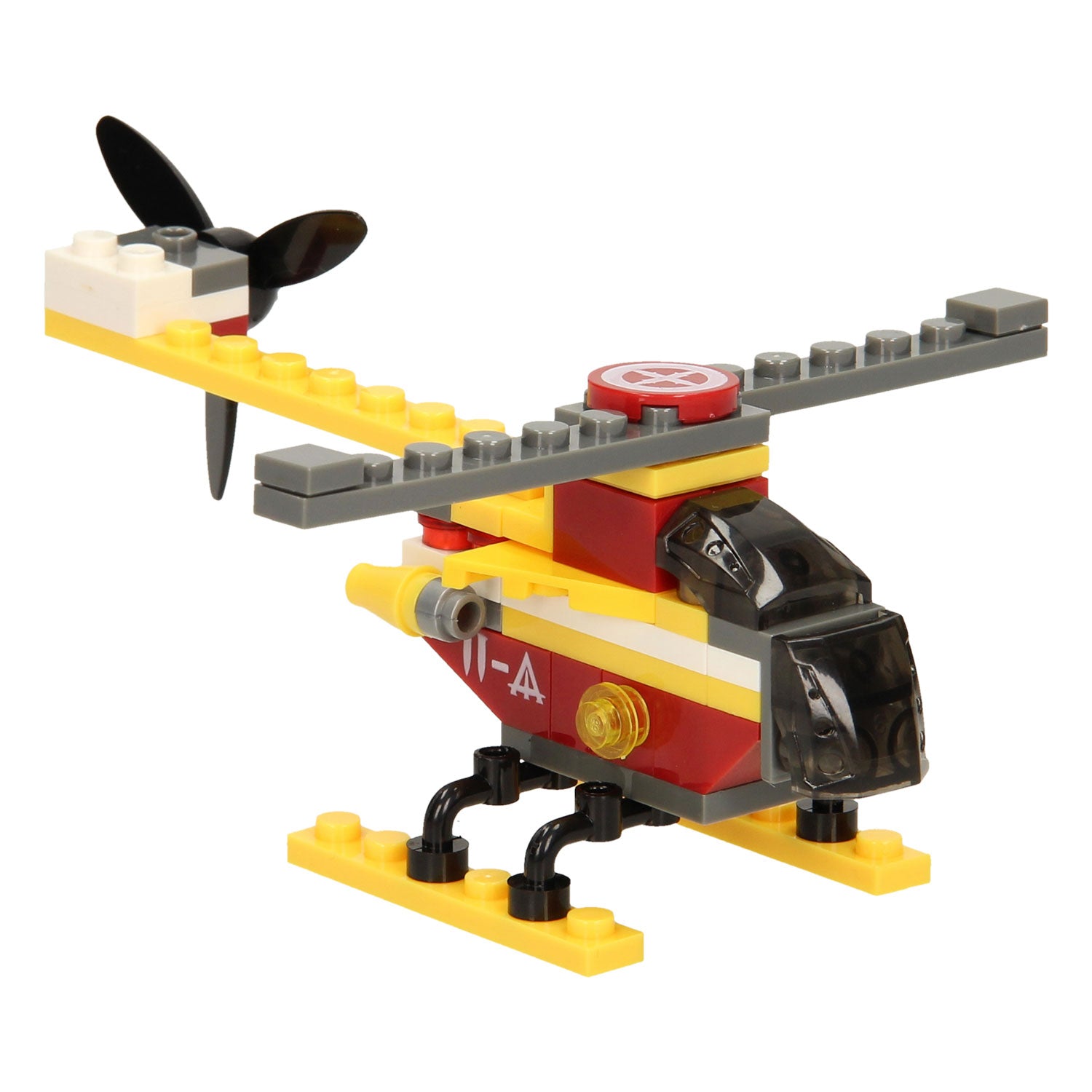 Bausatz Flugzeuge und Boot 3in1 - 52-tlg.