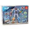 Baukasten Titan Heroes - Space Blue - 84-tlg.