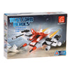 Baukasten Titan Heroes - Space Red - 73 Teile.