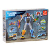Baukasten Titan Heroes - Space Red - 73 Teile.