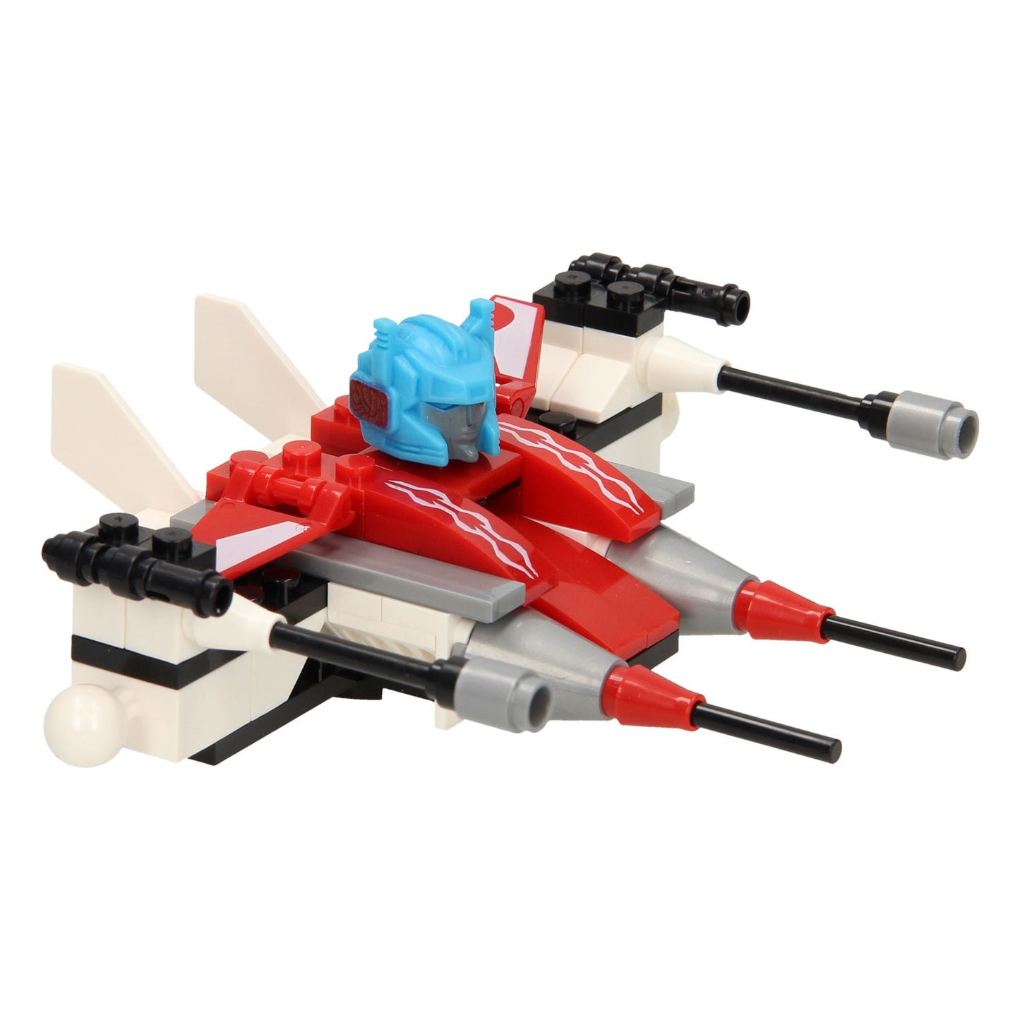 Baukasten Titan Heroes - Space Red - 73 Teile.
