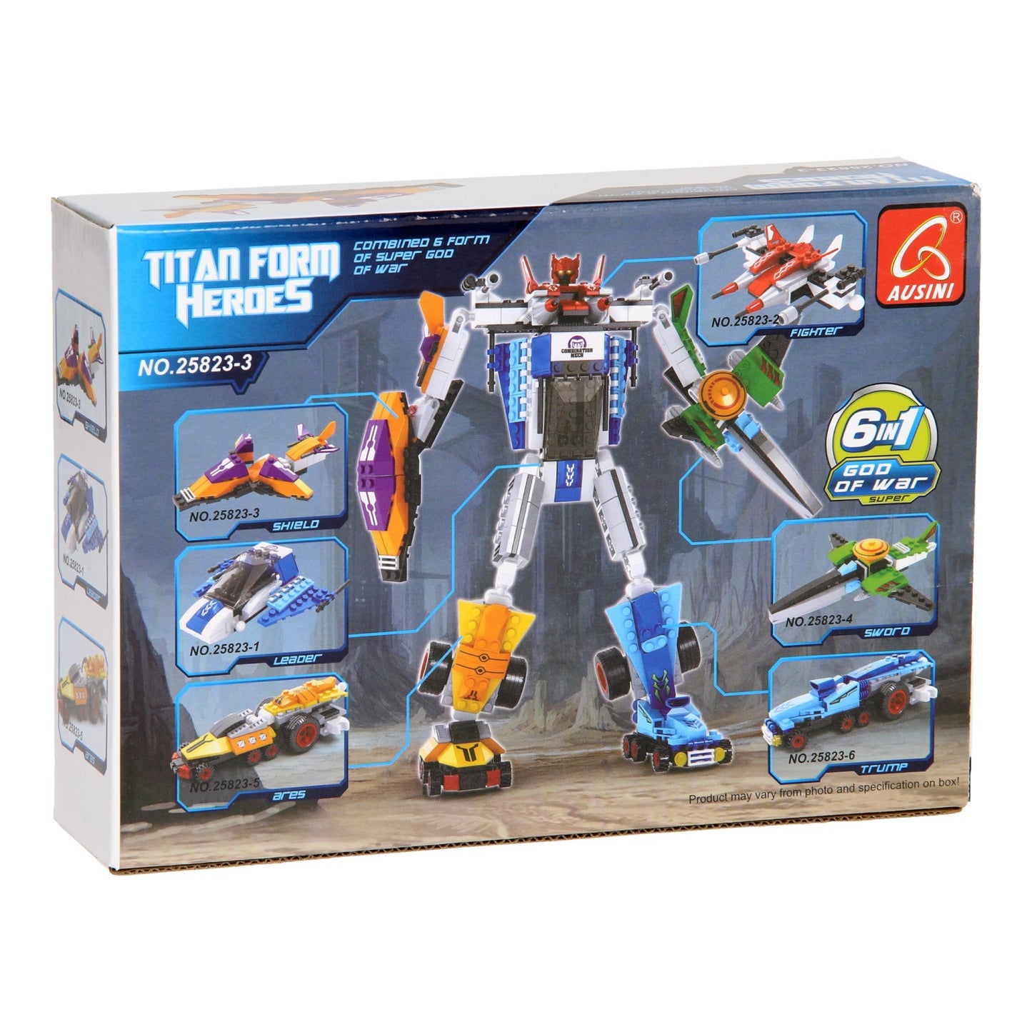 Baukasten Titan Heroes - Space Orange - 49-tlg.
