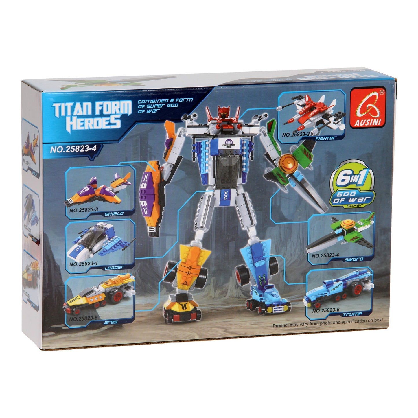 Baukasten Titan Heroes - Space Green, 51-tlg.