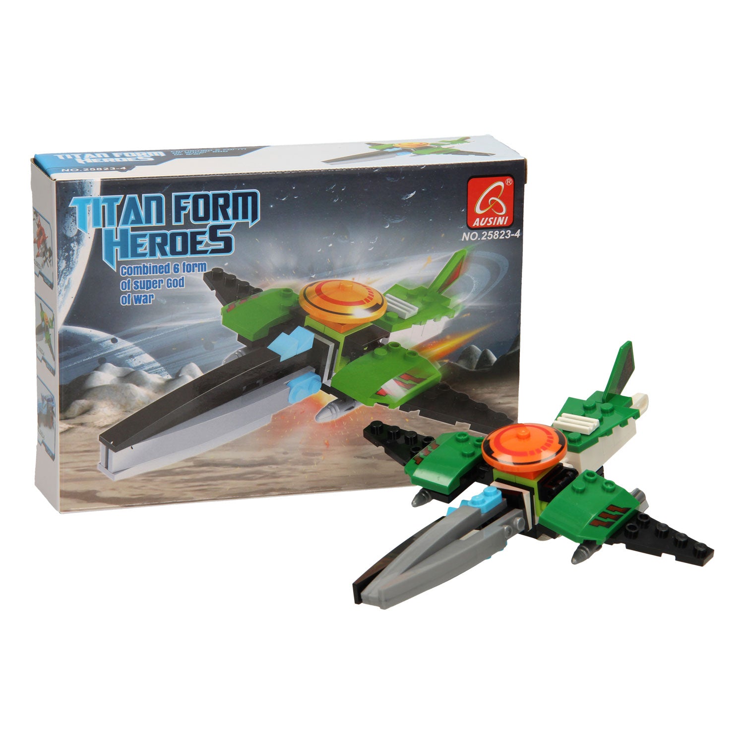 Baukasten Titan Heroes - Space Green, 51-tlg.