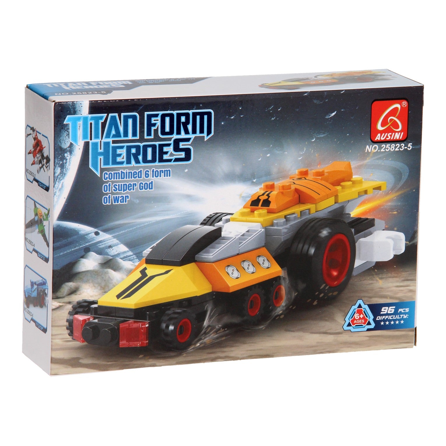 Bauset Titan Heroes - Space Explorer Orange - 96 Teile.