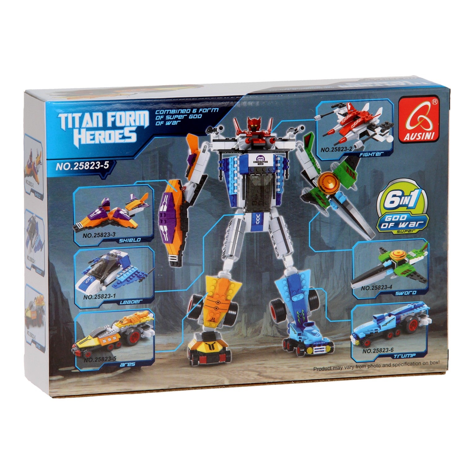 Bauset Titan Heroes - Space Explorer Orange - 96 Teile.