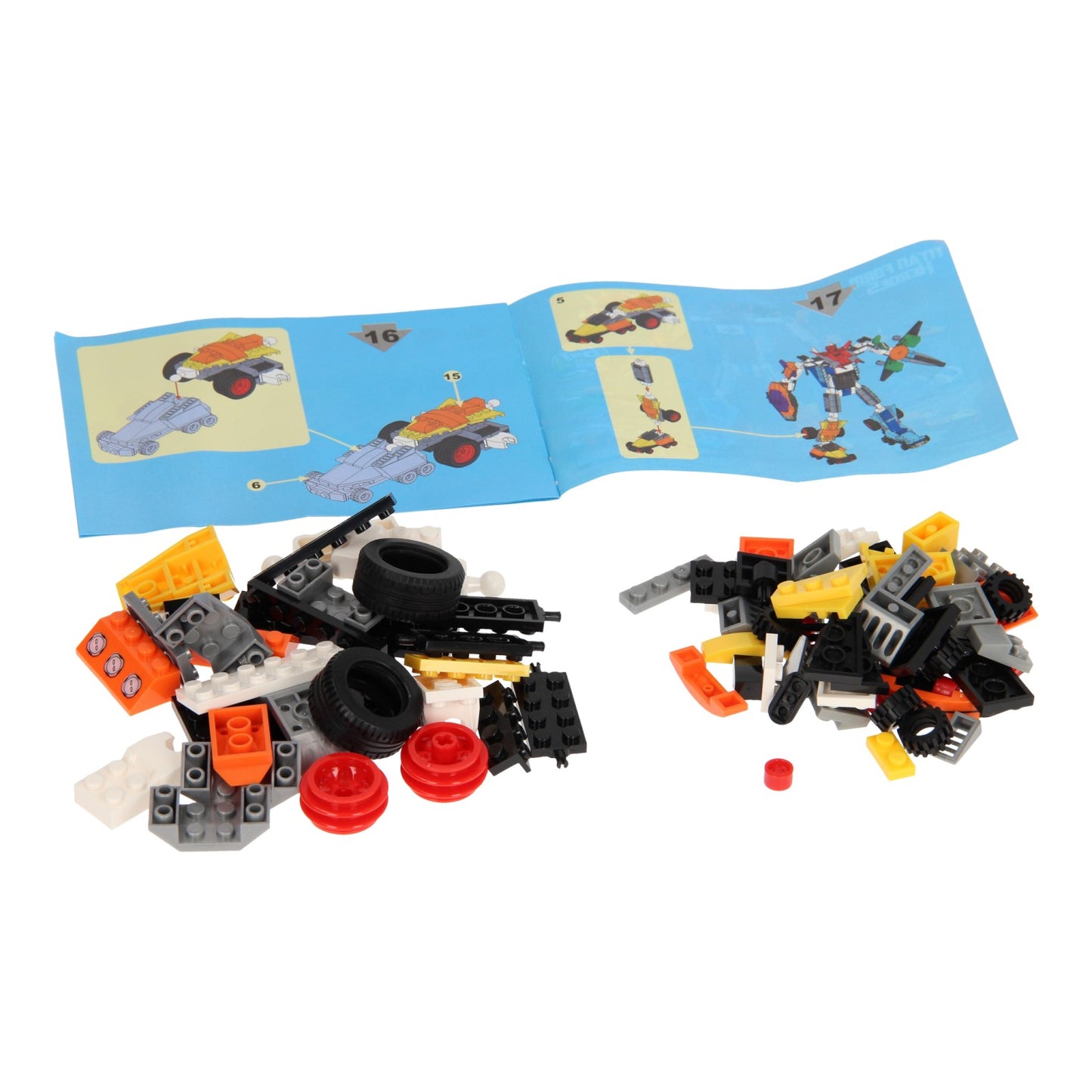 Bauset Titan Heroes - Space Explorer Orange - 96 Teile.
