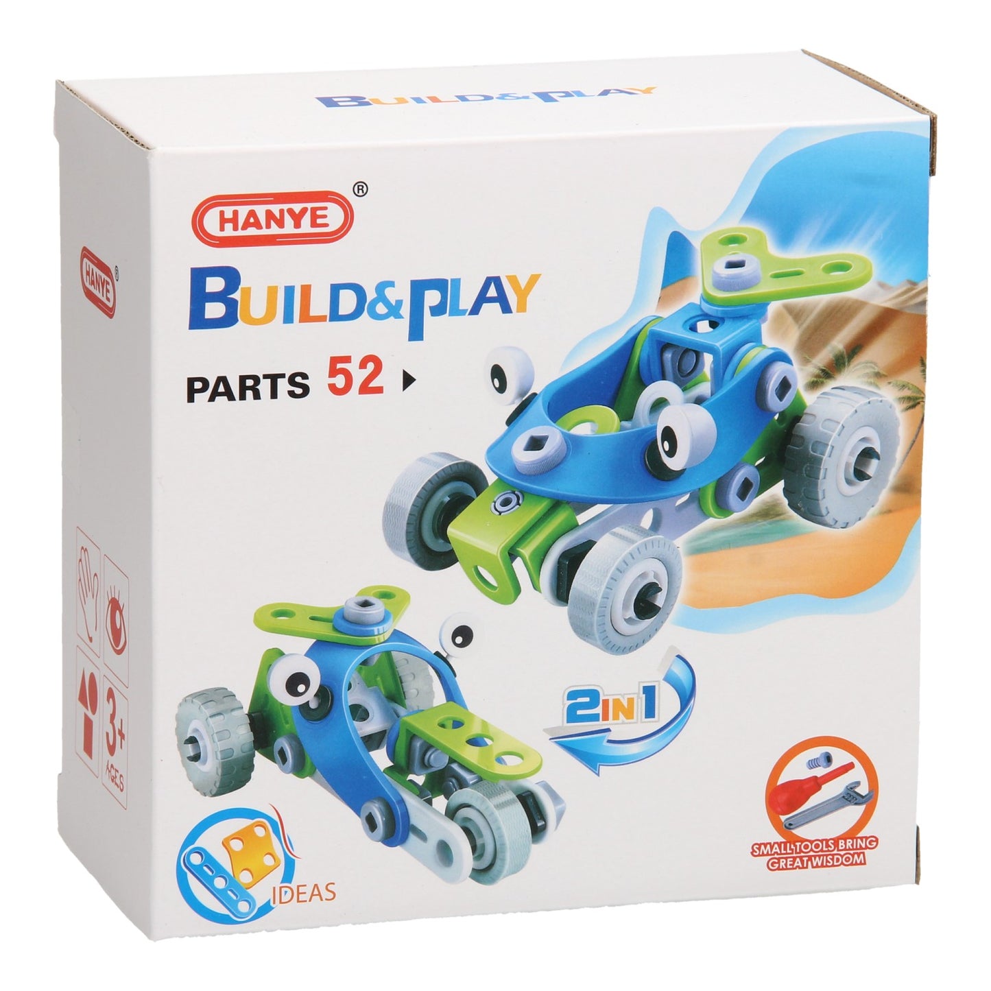 Gebäude Play Set Racing Cars 2in1, 52dlg.