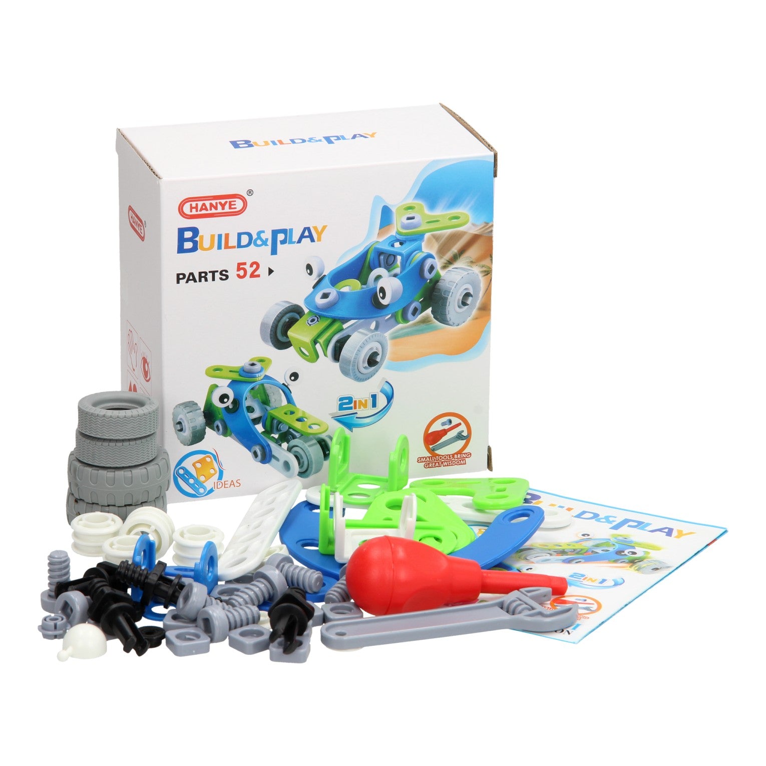 Gebäude Play Set Racing Cars 2in1, 52dlg.