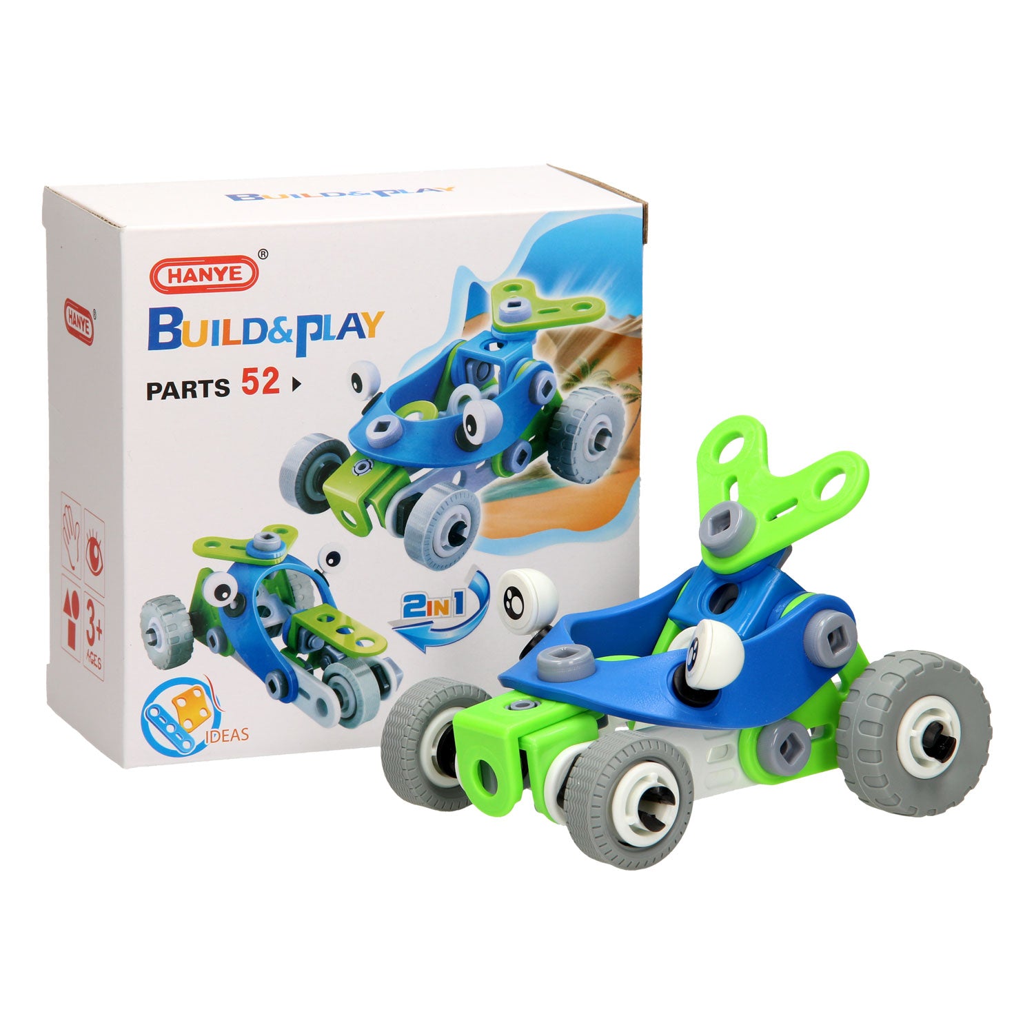 Gebäude Play Set Racing Cars 2in1, 52dlg.