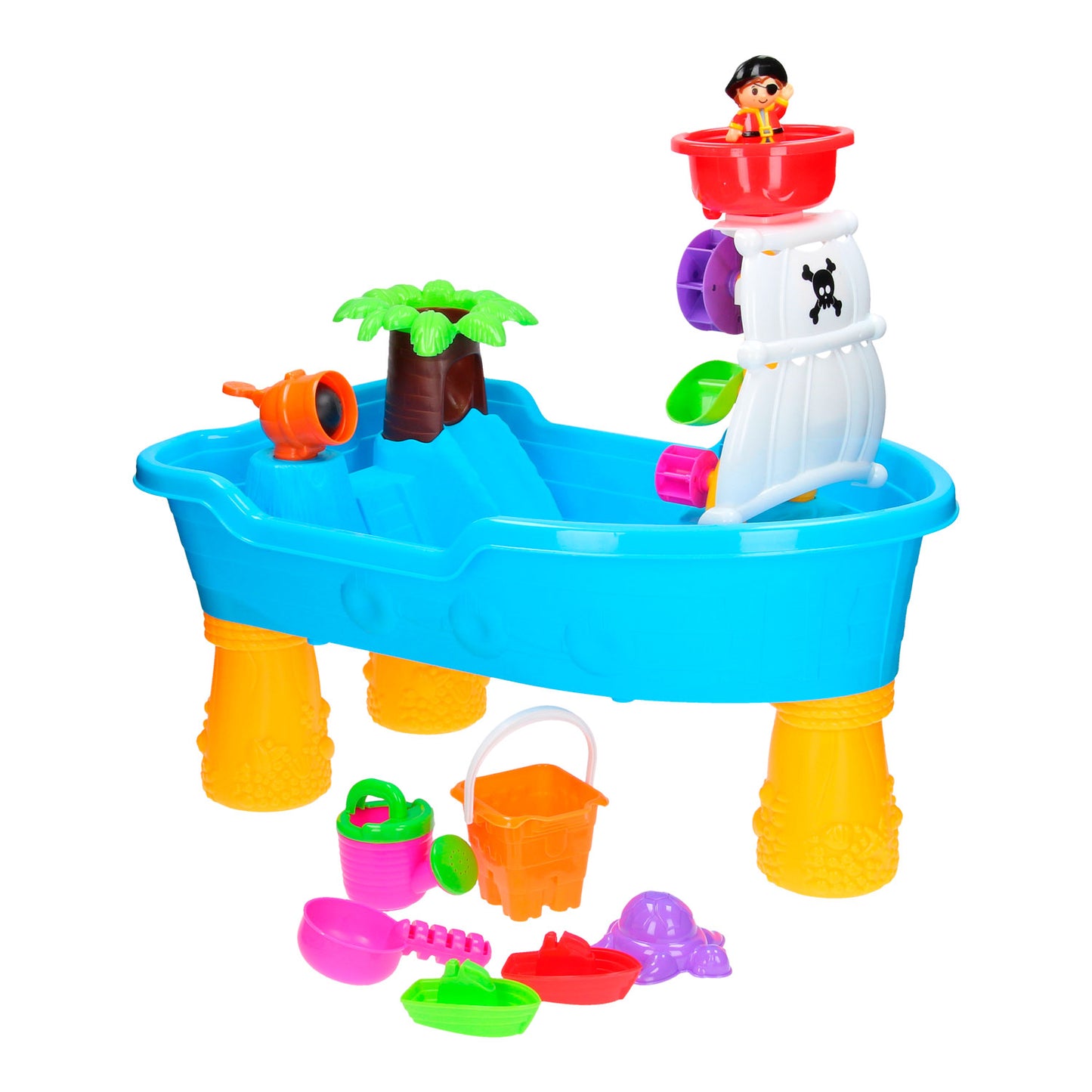 Sand Wasserspiel Set Piratenboot