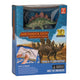 Skelett streiten blau