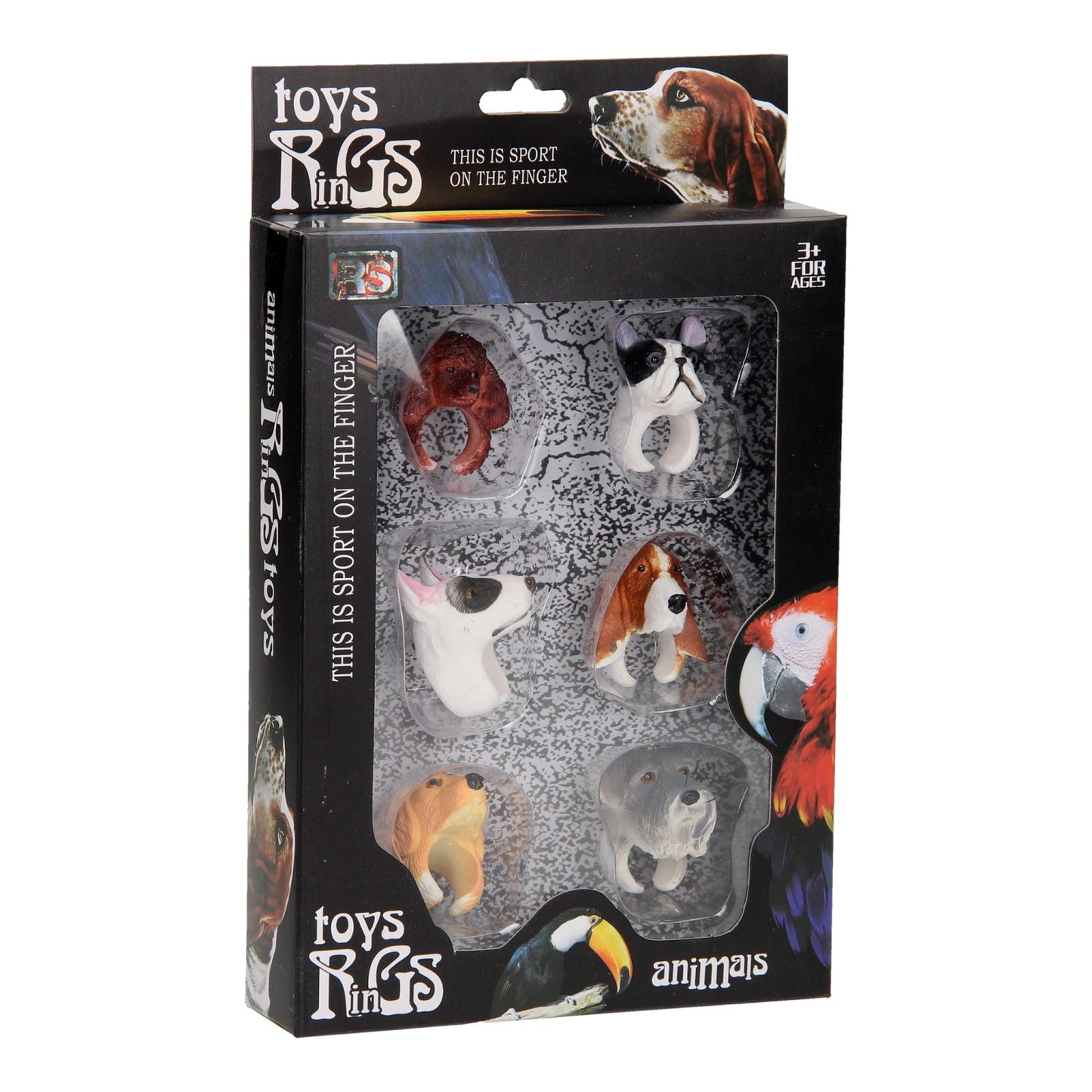 Tiere Fingerpuppen 3D