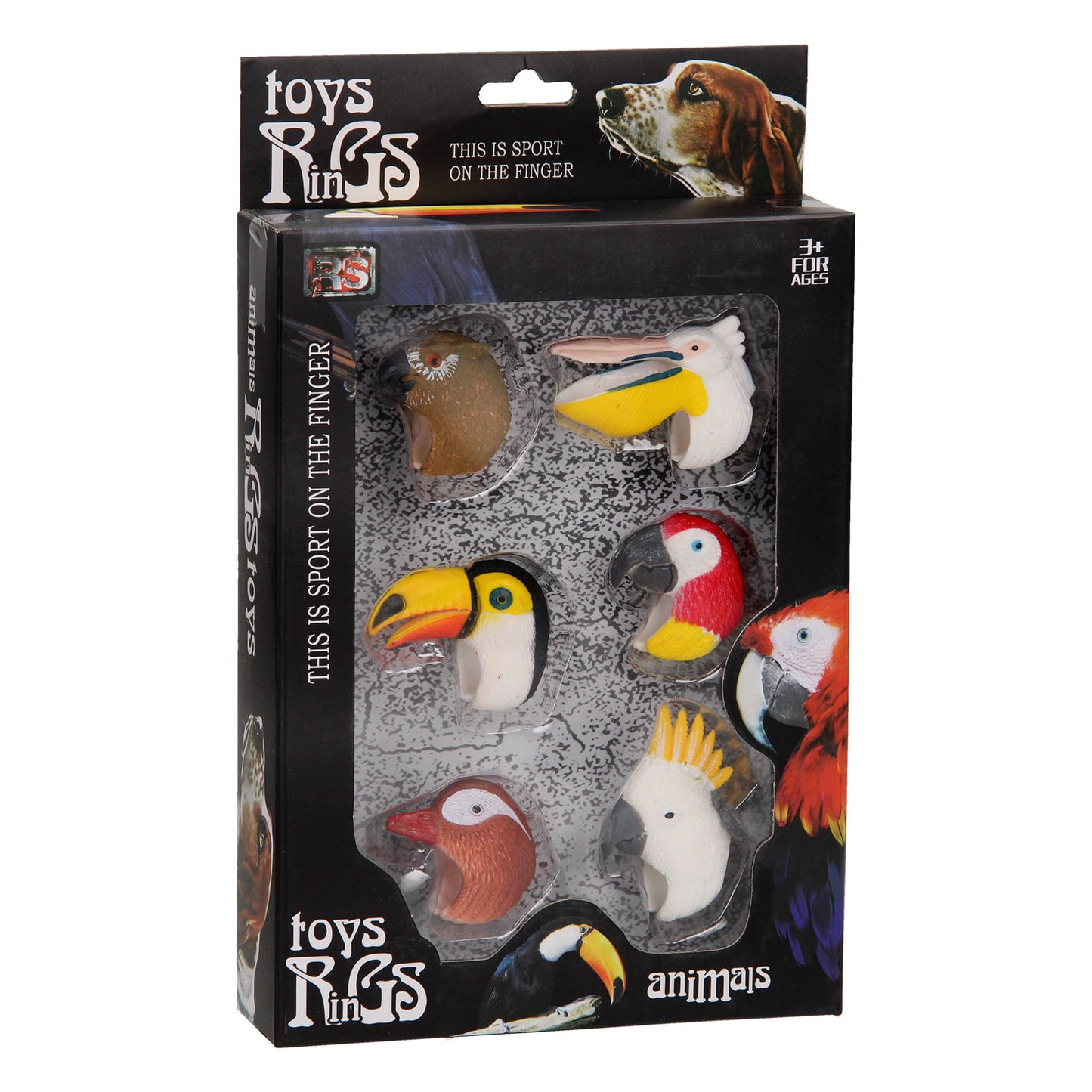 Tiere Fingerpuppen 3D
