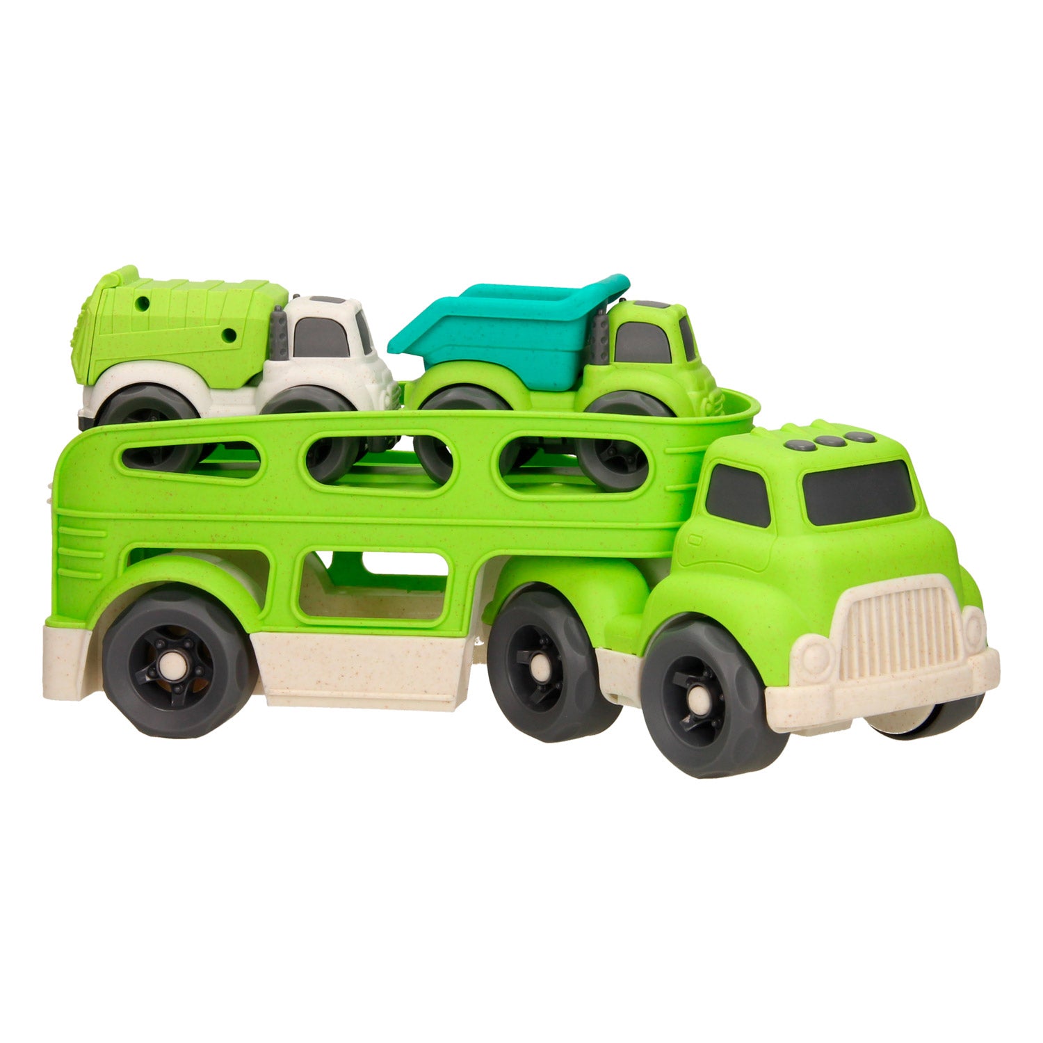 Autotransporter recyceln - grün