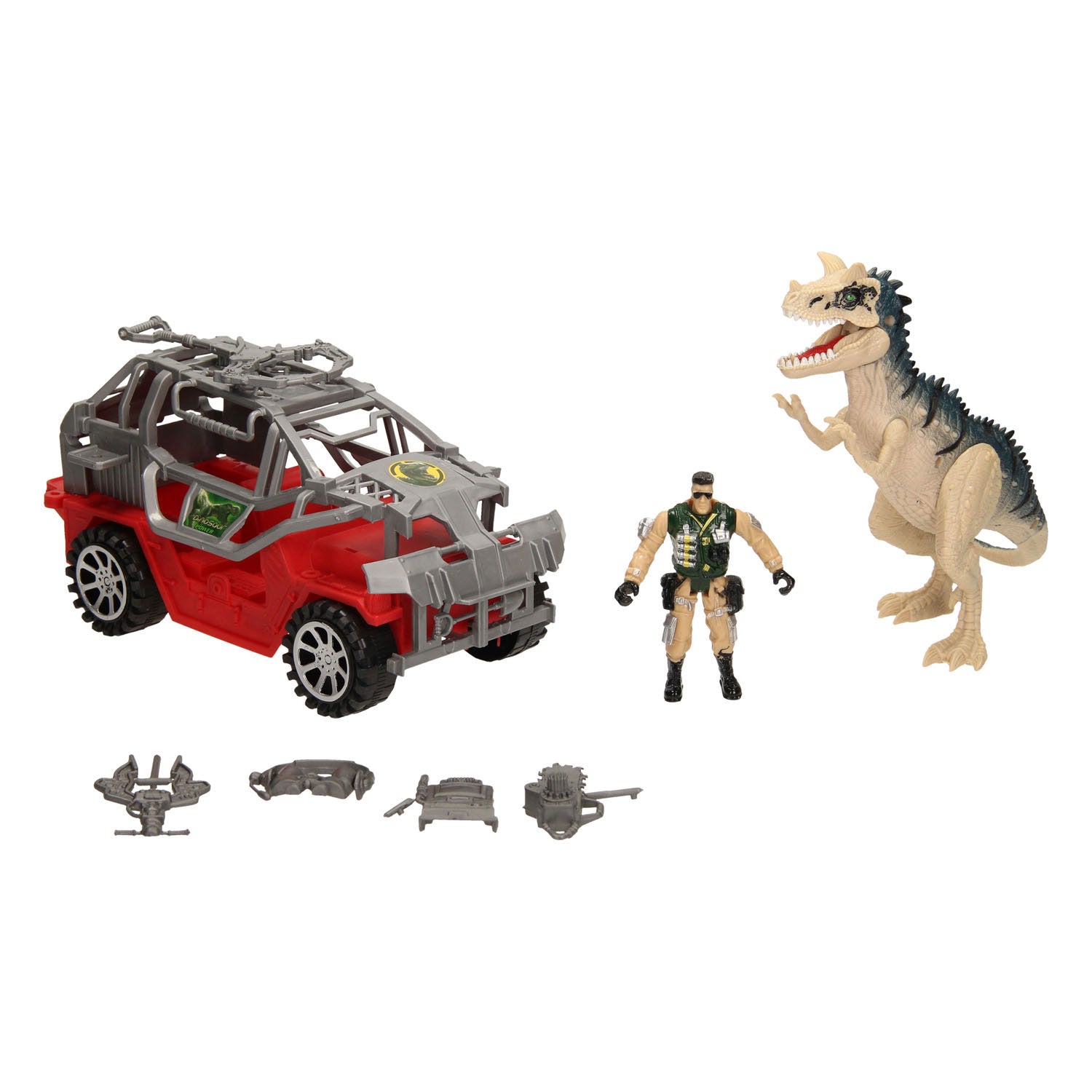Dinosaurierspiel rot