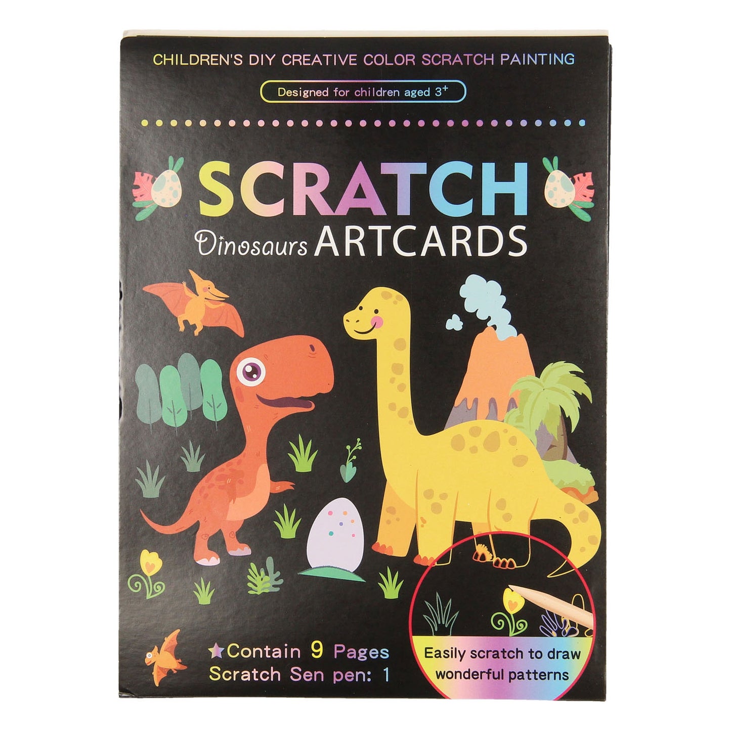 Kratzkarten Dinos