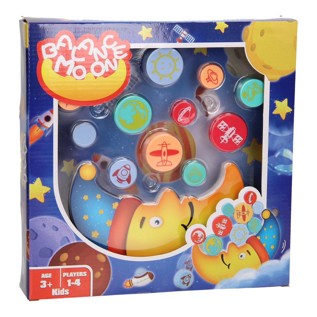 Stack-Balance-Spiel Moon