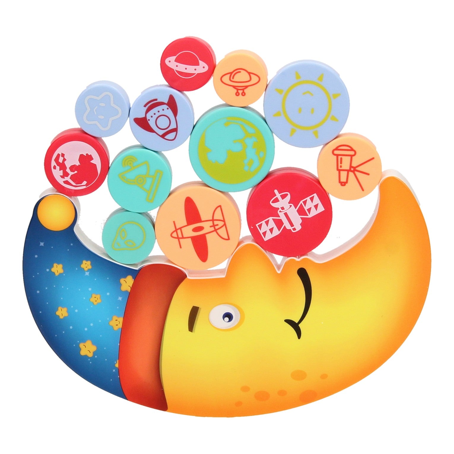 Stack-Balance-Spiel Moon