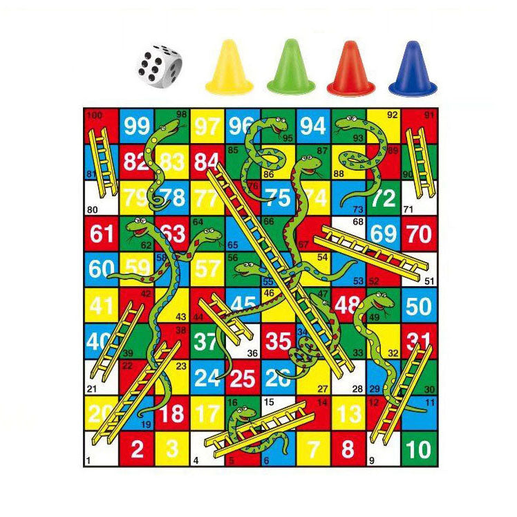 Schlangenleiterspiel klein