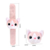 Plüsch-Faltarmband Kitty Pink