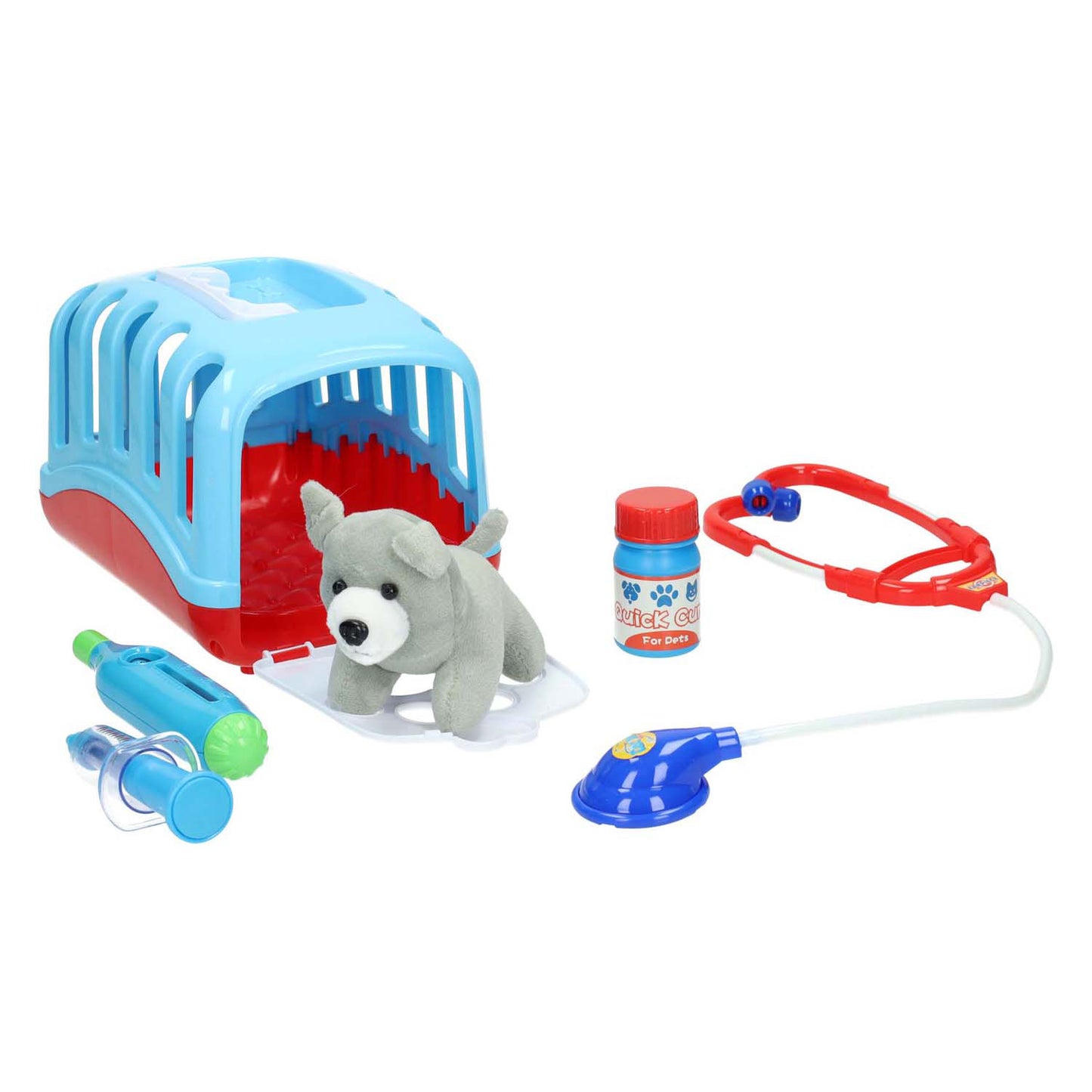 Petcare-Hund in der Kiste