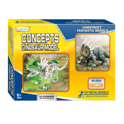 Metallbaukasten Dino Triceratops