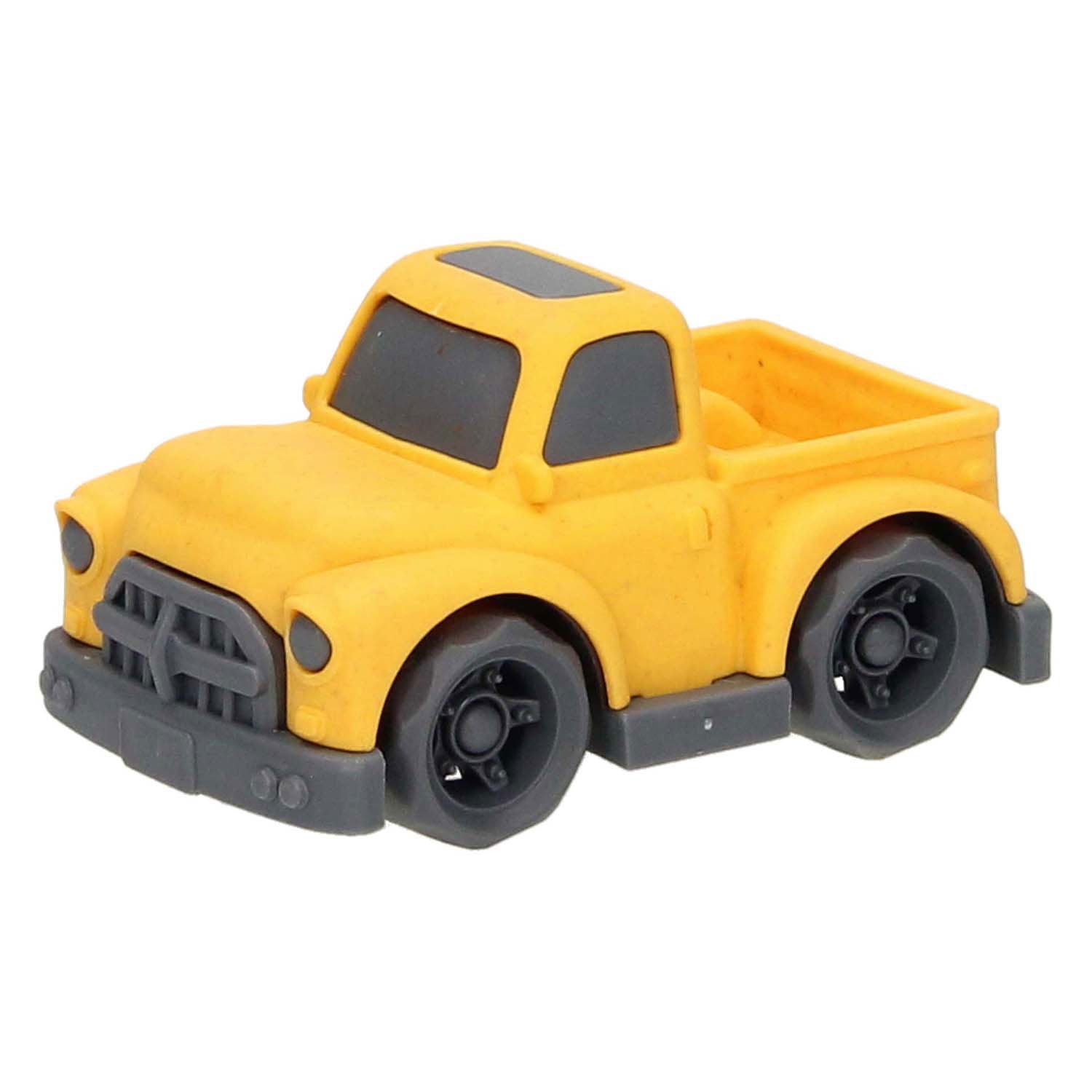 Auto aus Biokunststoff mit Ladebox
