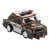 Holzbausatz 3D-Polizeiauto - afbeelding 1