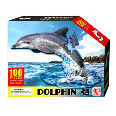 Formenpuzzle Delfin, 100-tlg.